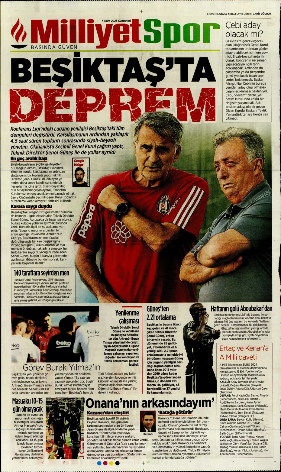 "Şok eden Nelsson iddiası" | Sporun manşetleri (7 Ekim 2023) - 26 "Şok eden Nelsson iddiası" | Sporun manşetleri (7 Ekim 2023) - 26