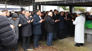 Vefat eden milli sporcu Sevdenur Gülçiçek'e son görev