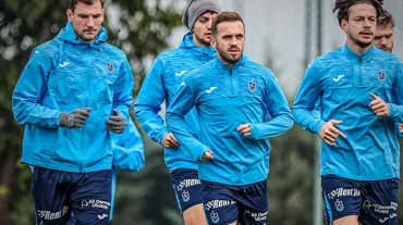 Trabzonspor'dan Galatasaray maçı için taktik çalışması