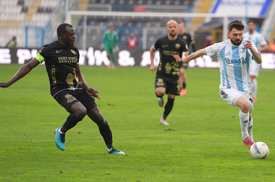 Erzurumspor - Çorum FK maçında kazanan yok