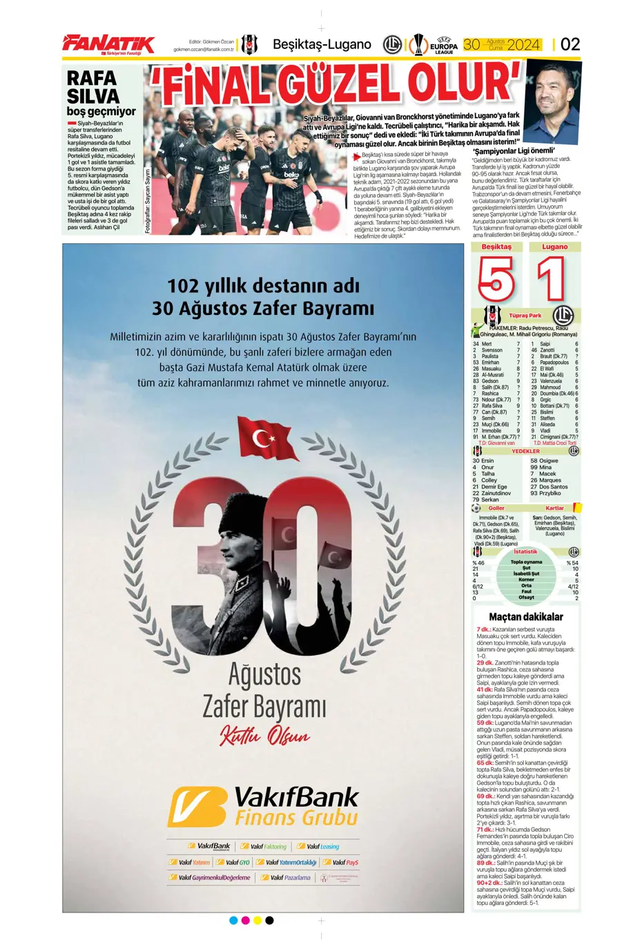 "Galatasaray yönetiminden flaş karar" | Sporun manşetleri (30 Ağustos 2024) - 3 "Galatasaray yönetiminden flaş karar" | Sporun manşetleri (30 Ağustos 2024) - 3