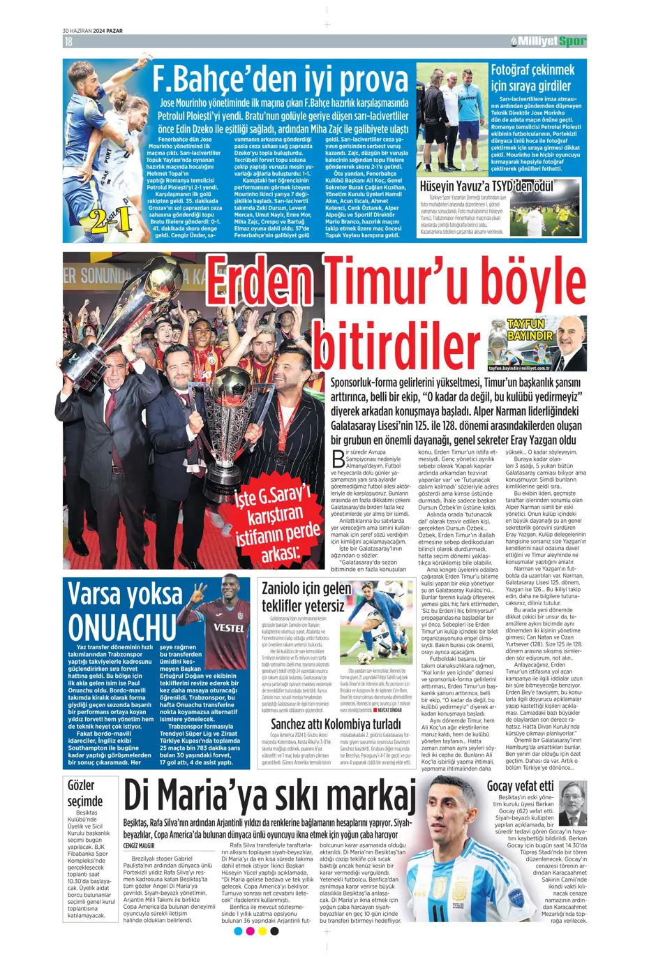 "Galatasaray'dan Goretzka seferi" | Sporun Manşetleri (30 Haziran 2024) - 28 "Galatasaray'dan Goretzka seferi" | Sporun Manşetleri (30 Haziran 2024) - 28