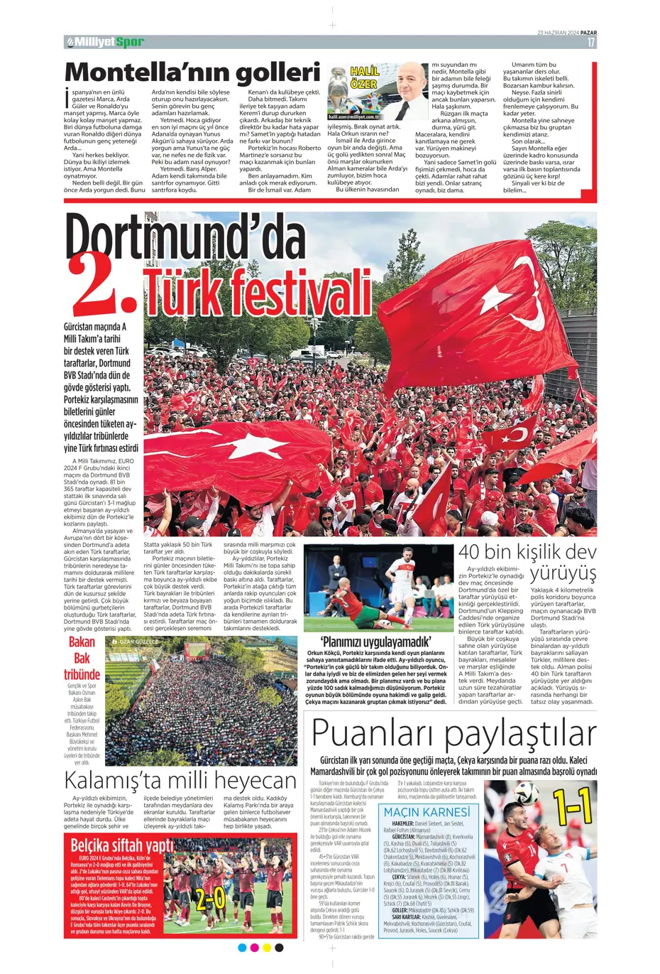 "Liderlik gitti tur elimizde" | Sporun Manşetleri (23 Haziran 2024) - 30