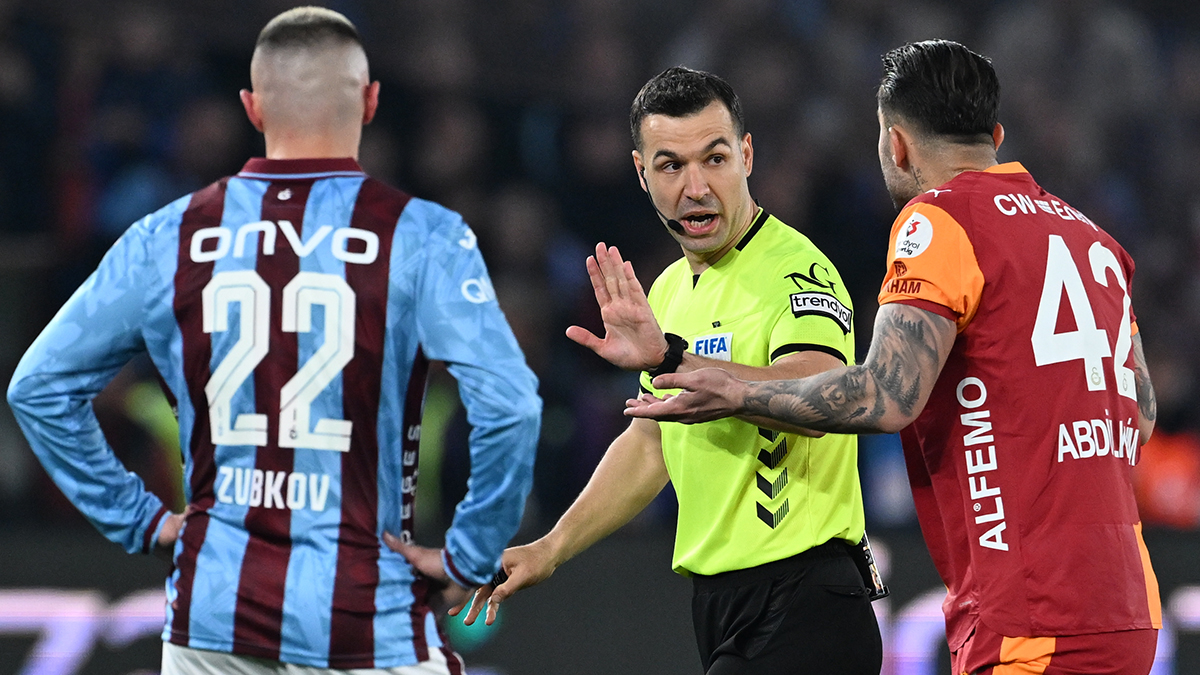 Trio ekibinden kırmızı kart isyanı! Trabzonspor-Galatasaray derbisi sonrası olay yorum
