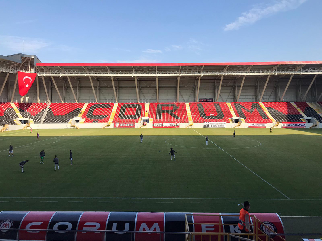 Çorum FK'nin 11 maçlık serisi sona erdi