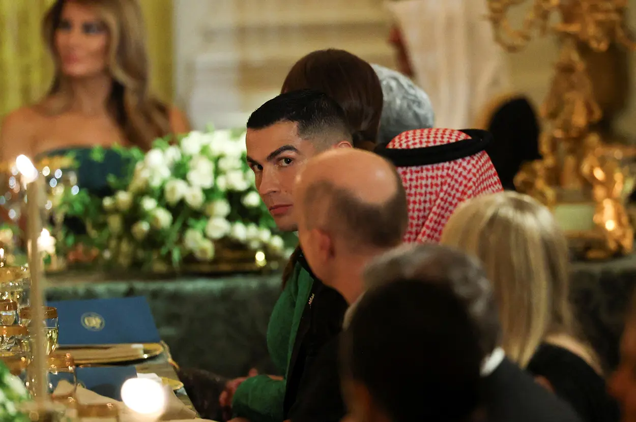 Beyaz Saray'da dev buluşma: Ronaldo, Trump ve dolar milyarderi iş insanları