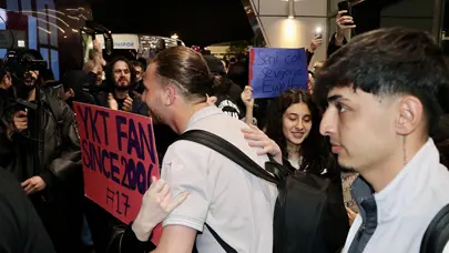 Trabzon, U19 takımını bağrına bastı: Coşkulu karşılama