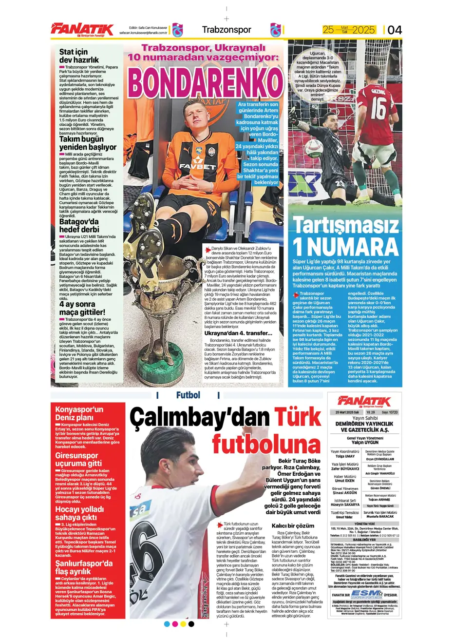 "Galatasaray'dan Osimhen'e çılgın teklif" | Sporun manşetleri - 6 "Galatasaray'dan Osimhen'e çılgın teklif" | Sporun manşetleri - 6