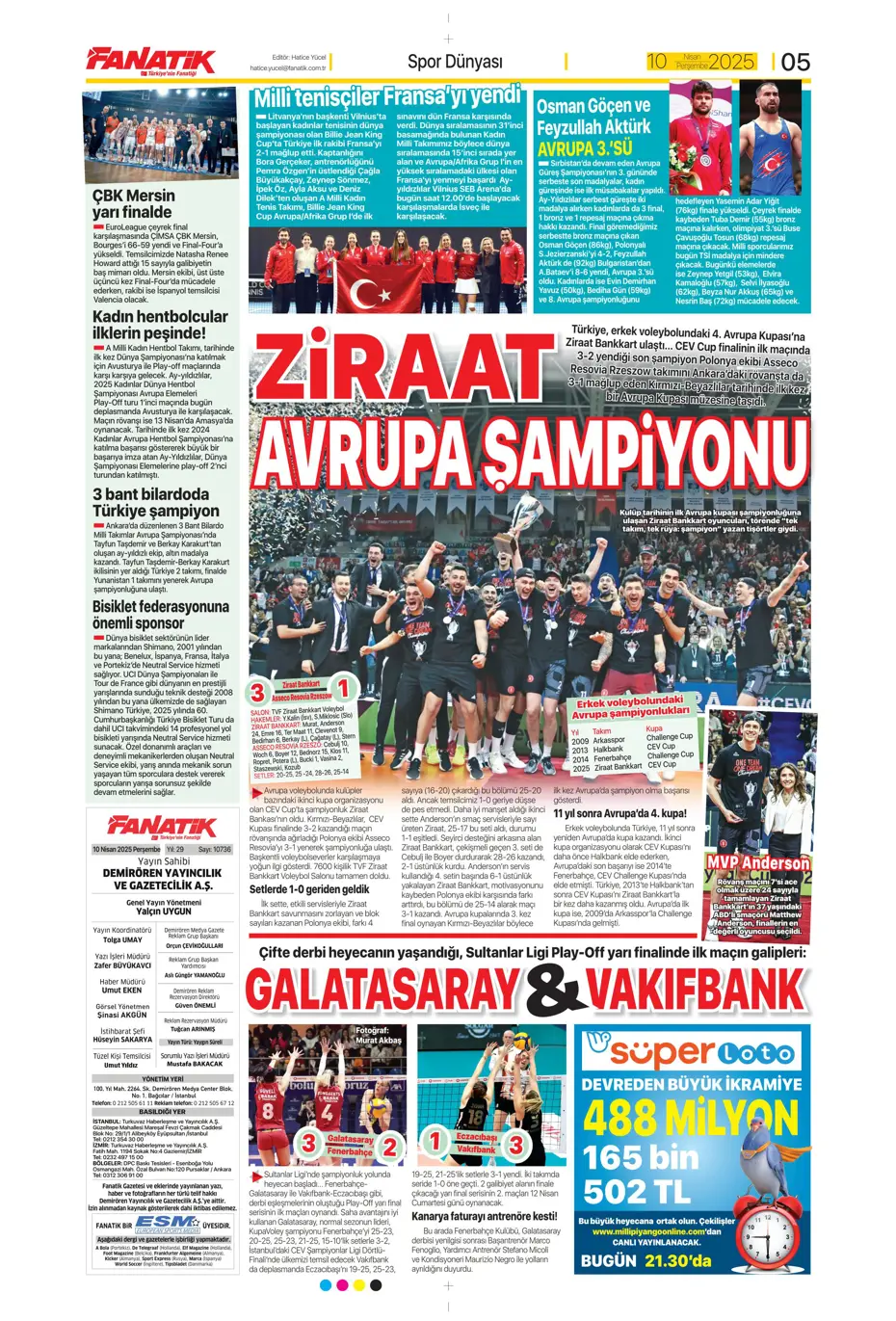 "Fenerbahçe'nin yeni lideri: Thomas Müller" | Sporun manşetleri - 7