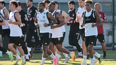 Beşiktaş yeni sezon hazırlıklarına başladı: Yeni transfer antrenmanda yer aldı