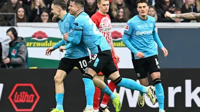 Leverkusen doludizgin: Üst üste 7. galibiyet