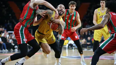 Karşıyaka 21 sayılık üstünlüğünü koruyamadı