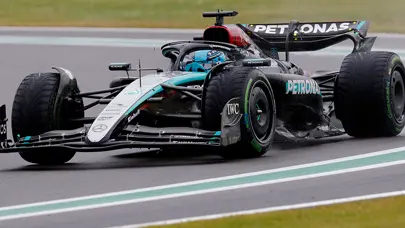 Britanya Grand Prix'sinde pole pozisyonu Russell'ın