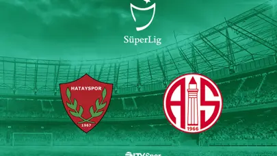 Hatayspor - Antalyaspor (Canlı anlatım)