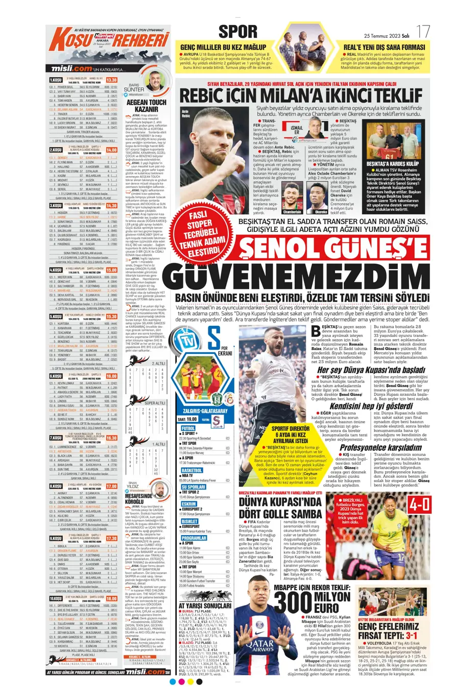 "Coutinho'da ikna turu" | Sporun Manşetleri - 13