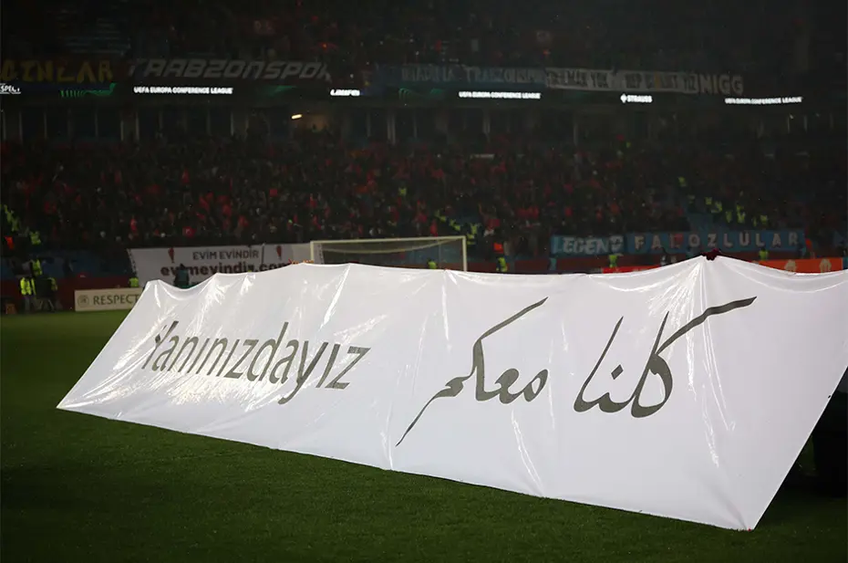 Trabzonspor'un 'Proteo'lu koreografisi dünya basınında - 10