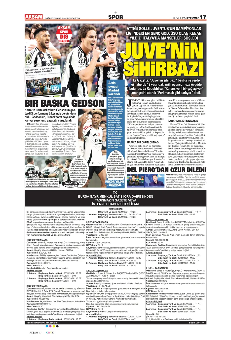 "Jose Mourinho'dan derbiye özel taktik" | Sporun manşetleri - 3