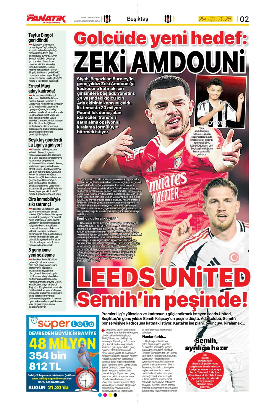 "Osimhen'in karar anı" | Sporun manşetleri - 4