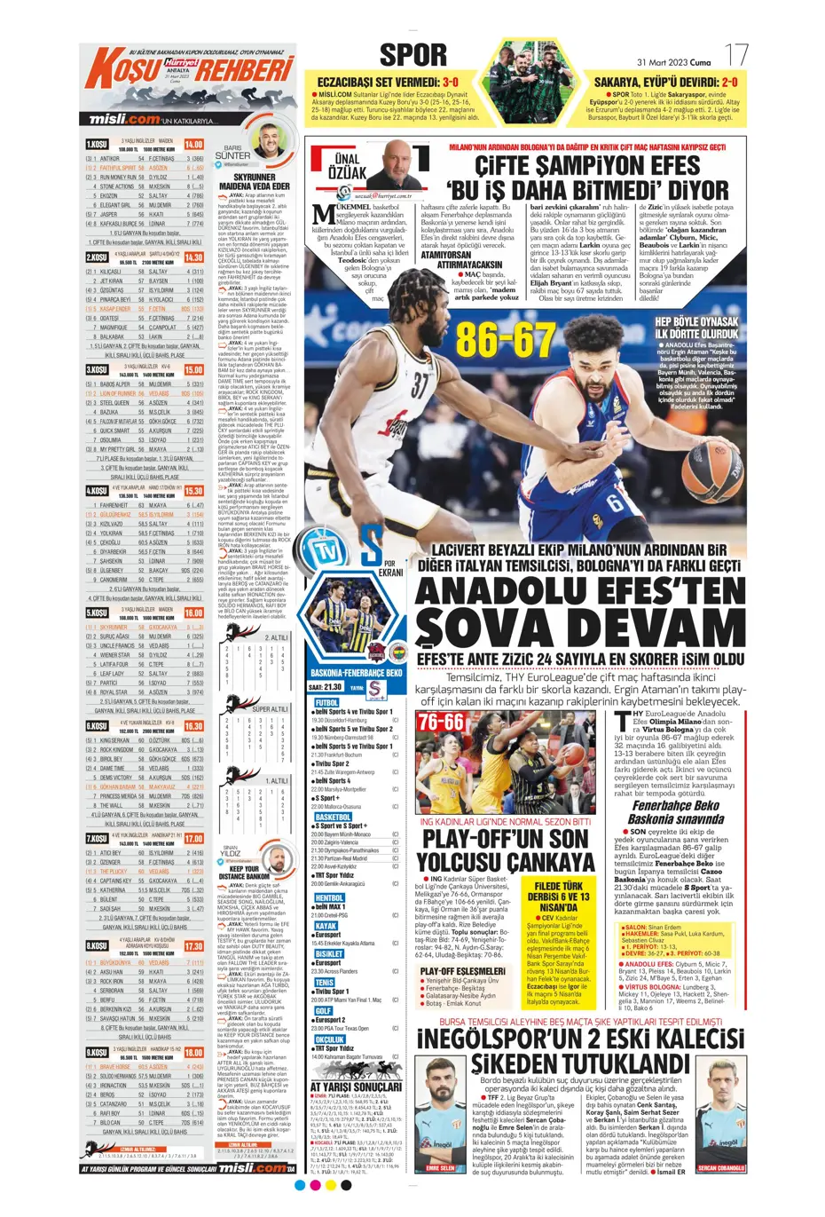 "Dev maçın 11'leri hazır" | Sporun Manşetleri - 18 "Dev maçın 11'leri hazır" | Sporun Manşetleri - 18