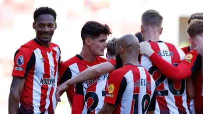 Brentford'un serisi devam ediyor: Premier Lig'de gol yağmuru