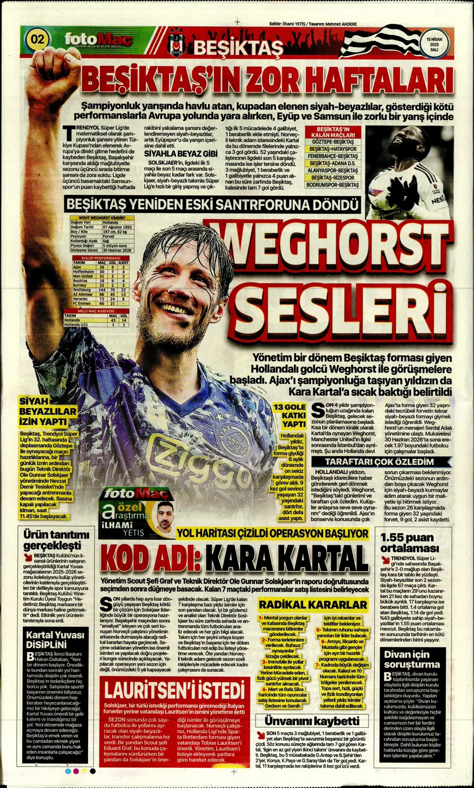 "Aslan'da De Bruyne hazırlığı" | Sporun manşetleri - 9 "Aslan'da De Bruyne hazırlığı" | Sporun manşetleri - 9