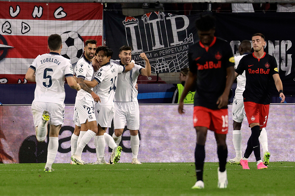 Real Sociedad ilk galibiyetini deplasmanda aldı