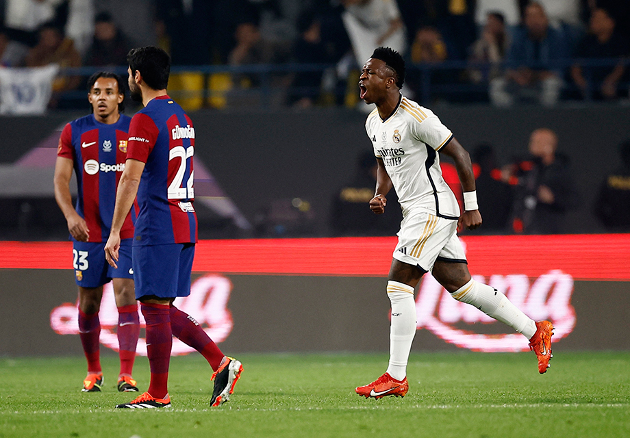 Real Madrid, Vinicius Junior'un şov yaptığı maçta kupaya uzandı