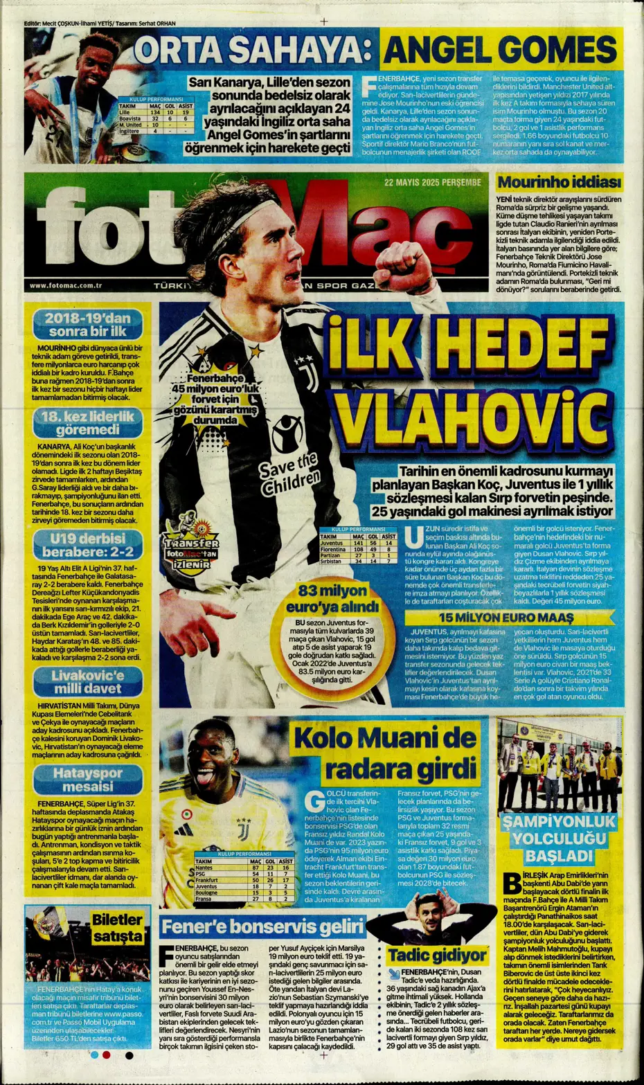 "Aslan Cherki'ye gidiyor" | Sporun manşetleri - 13