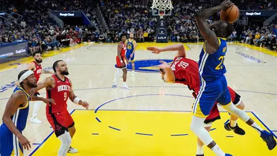 Alperen Şengün'e sert müdahale: Dudağı patladı, sportmenlik dışı faul çalındı