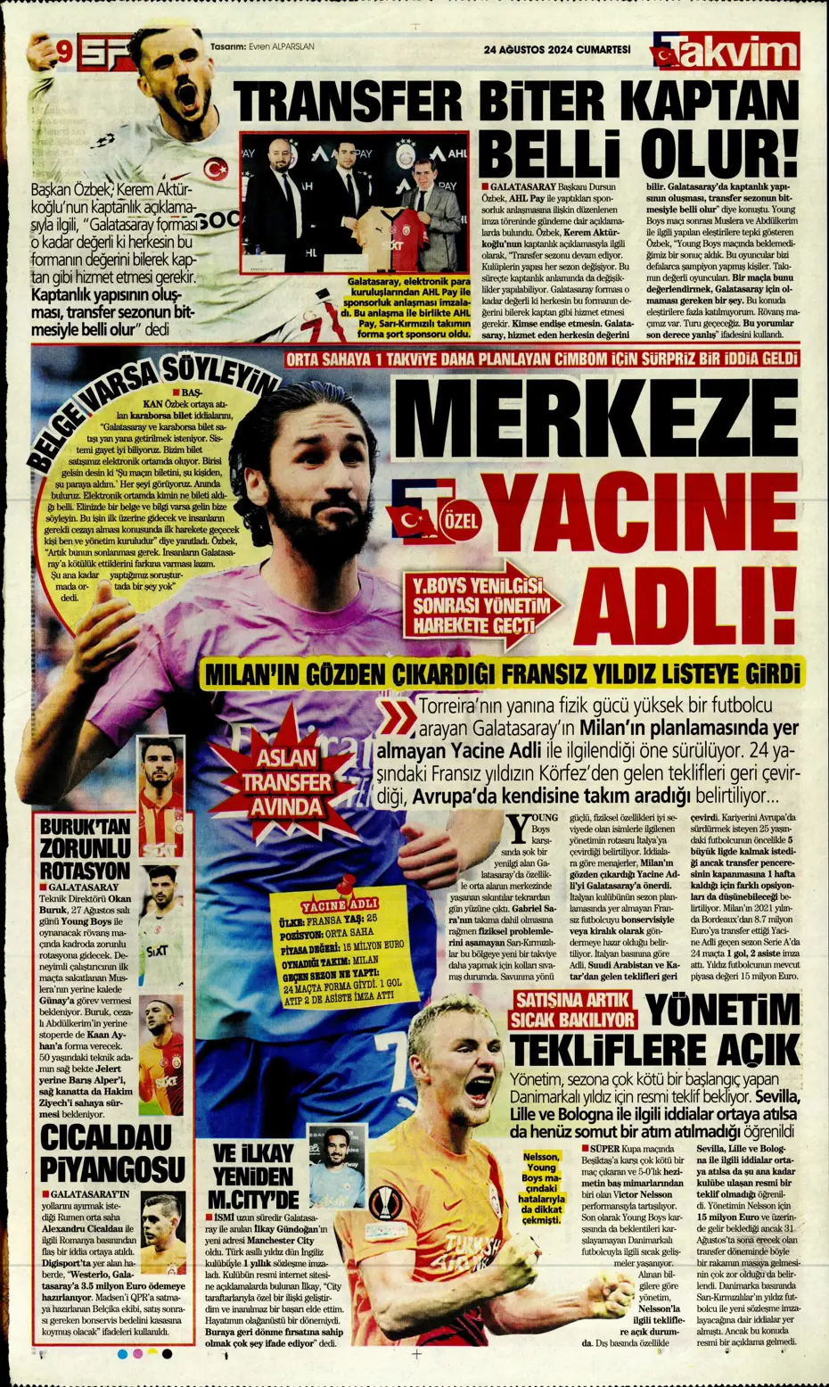 "Fenerbahçe'den Danilo Pereira sürprizi" | Sporun manşetleri - 32 "Fenerbahçe'den Danilo Pereira sürprizi" | Sporun manşetleri - 32