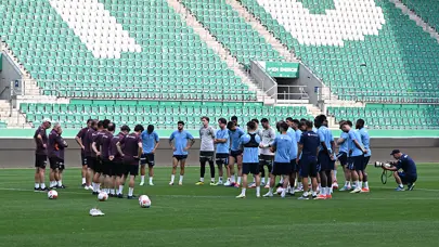 Trabzonspor, Rapid Wien maçına hazır