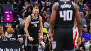 Sabonis triple double yaptı, Sacramento kazandı Sabonis triple double yaptı, Sacramento kazandı