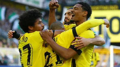 7 gollü maç: Borussia Dortmund zirve takibini sürdürdü 7 gollü maç: Borussia Dortmund zirve takibini sürdürdü