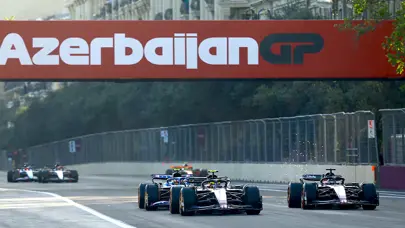Formula 1 Azerbaycan Grand Prix'sinin galibi Sergio Perez