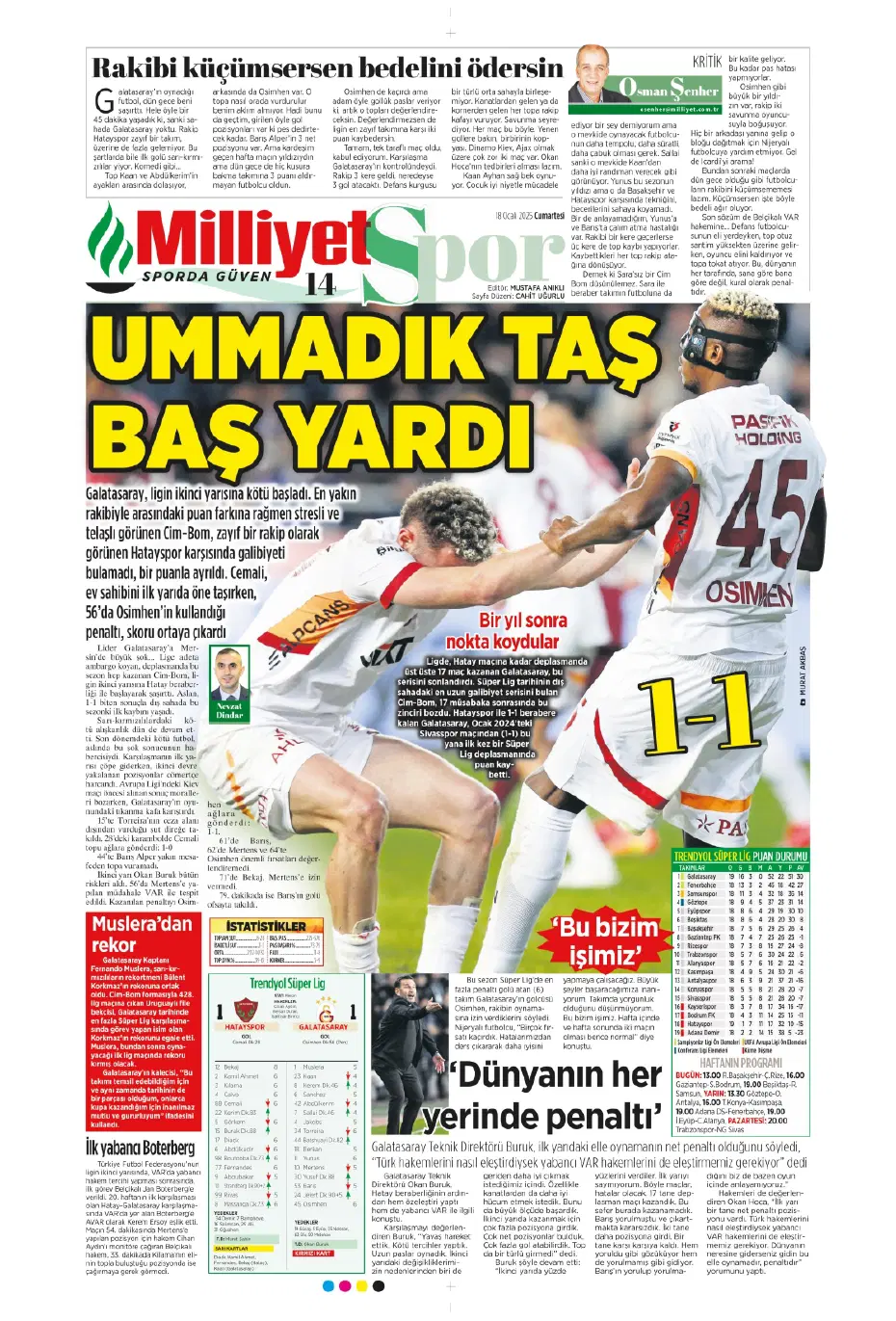 "Diego Carlos'u F.Bahçe kaptı!" | Sporun manşetleri (18 Ocak 2025) - 17 "Diego Carlos'u F.Bahçe kaptı!" | Sporun manşetleri (18 Ocak 2025) - 17