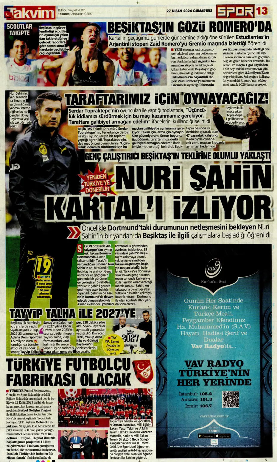 "Kadıköy'de dev kapışma" | Sporun Manşetleri - 35