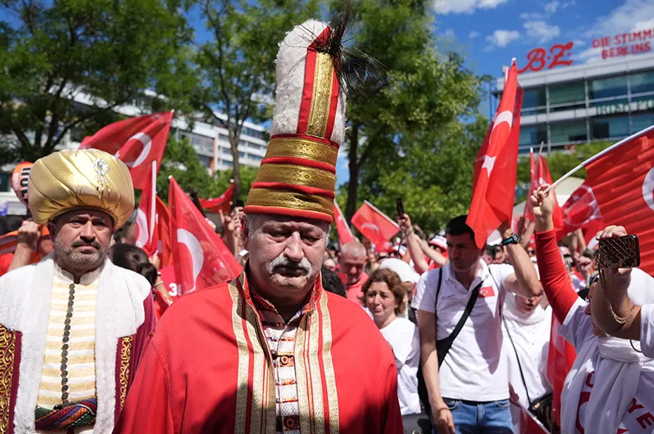 Tarihi maç öncesi Berlin'de büyük coşku, A Milli Takım'a büyük destek - 7