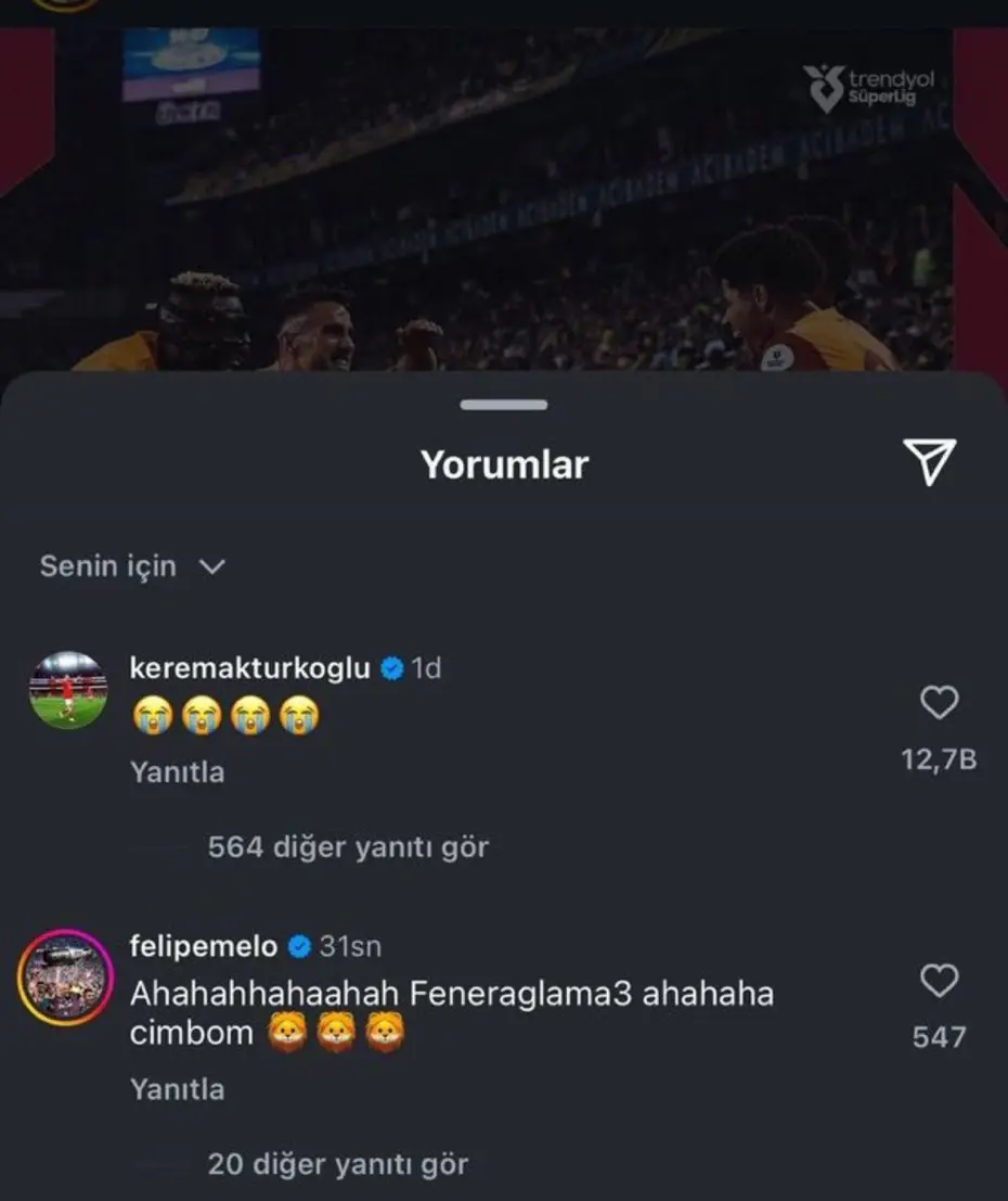 Galatasaray'ın derbi paylaşımları: Mourinho'ya 'Crying one' göndermesi - 3 Galatasaray'ın derbi paylaşımları: Mourinho'ya 'Crying one' göndermesi - 3