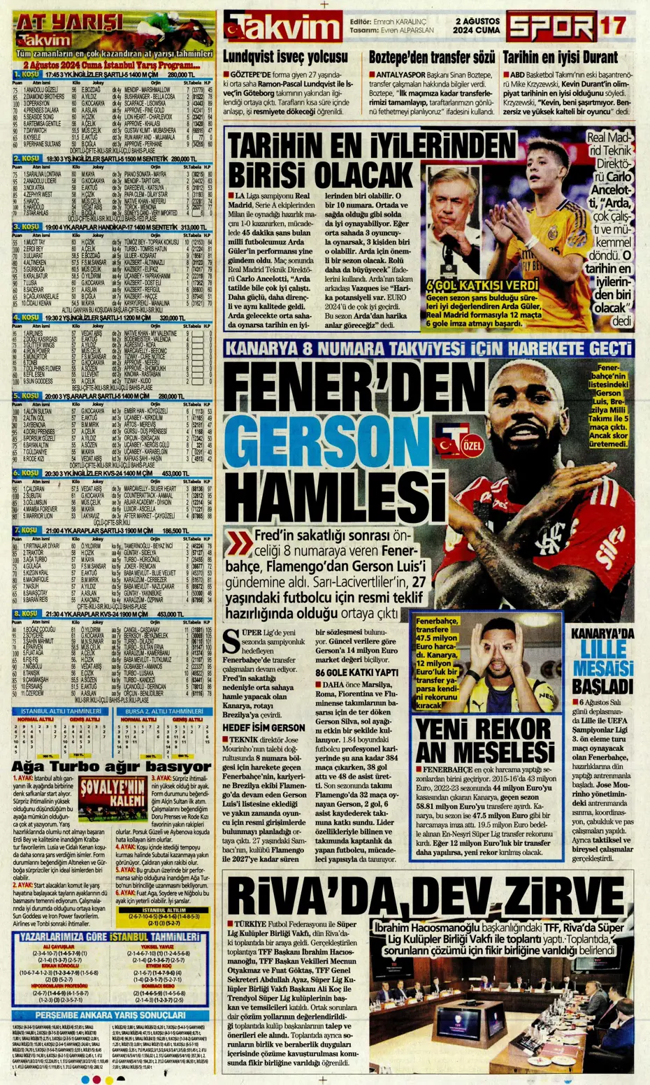 "Amrabat adım adım Kadıköy'e" | Sporun manşetleri - 29