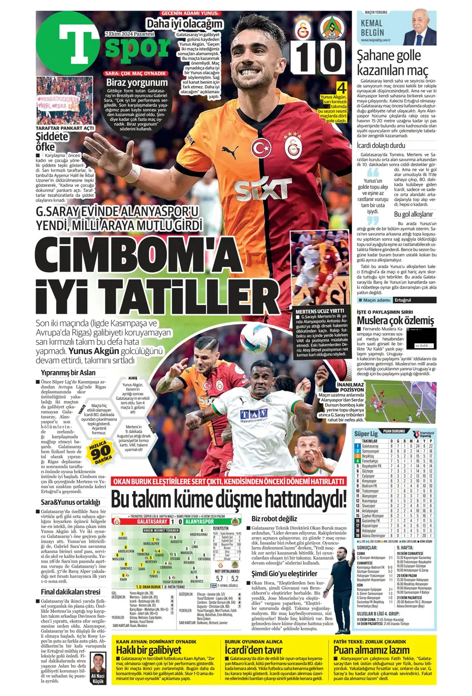 "Mourinho'dan Samsunspor'a yeni sistem" | Sporun manşetleri - 42