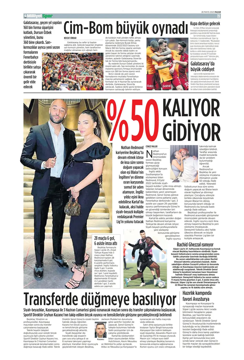 "Lukaku sürprizi" | Sporun manşetleri (28 Mayıs 2023) - 12
