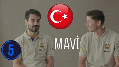 İlkay Gündoğan'dan Robert Lewandowski'ye Türkçe dersi