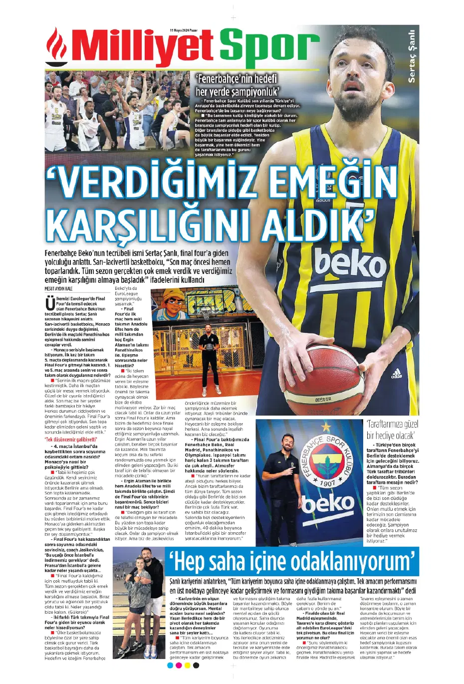 "Nefes kesecek sezon finali" | Sporun Manşetleri - 19
