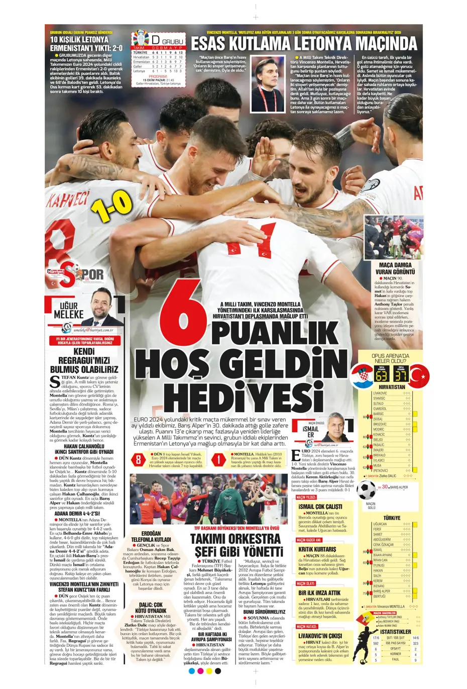 "Barış Yılmaz Türkiye yıkılmaz" | Sporun manşetleri (13 Ekim 2023) - 21 "Barış Yılmaz Türkiye yıkılmaz" | Sporun manşetleri (13 Ekim 2023) - 21