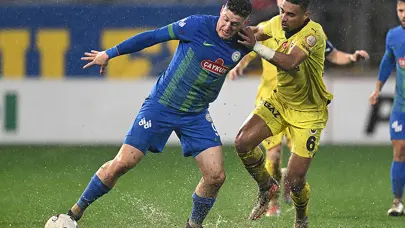 Fenerbahçe, Rize deplasmanında bu sezon bir ilki yaşadı