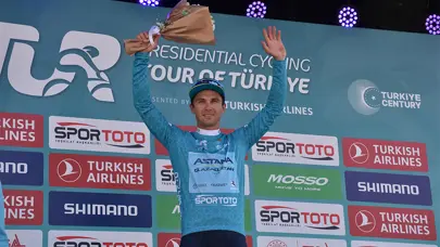 58. Cumhurbaşkanlığı Türkiye Bisiklet Turu'nda şampiyon Alexey Lutsenko