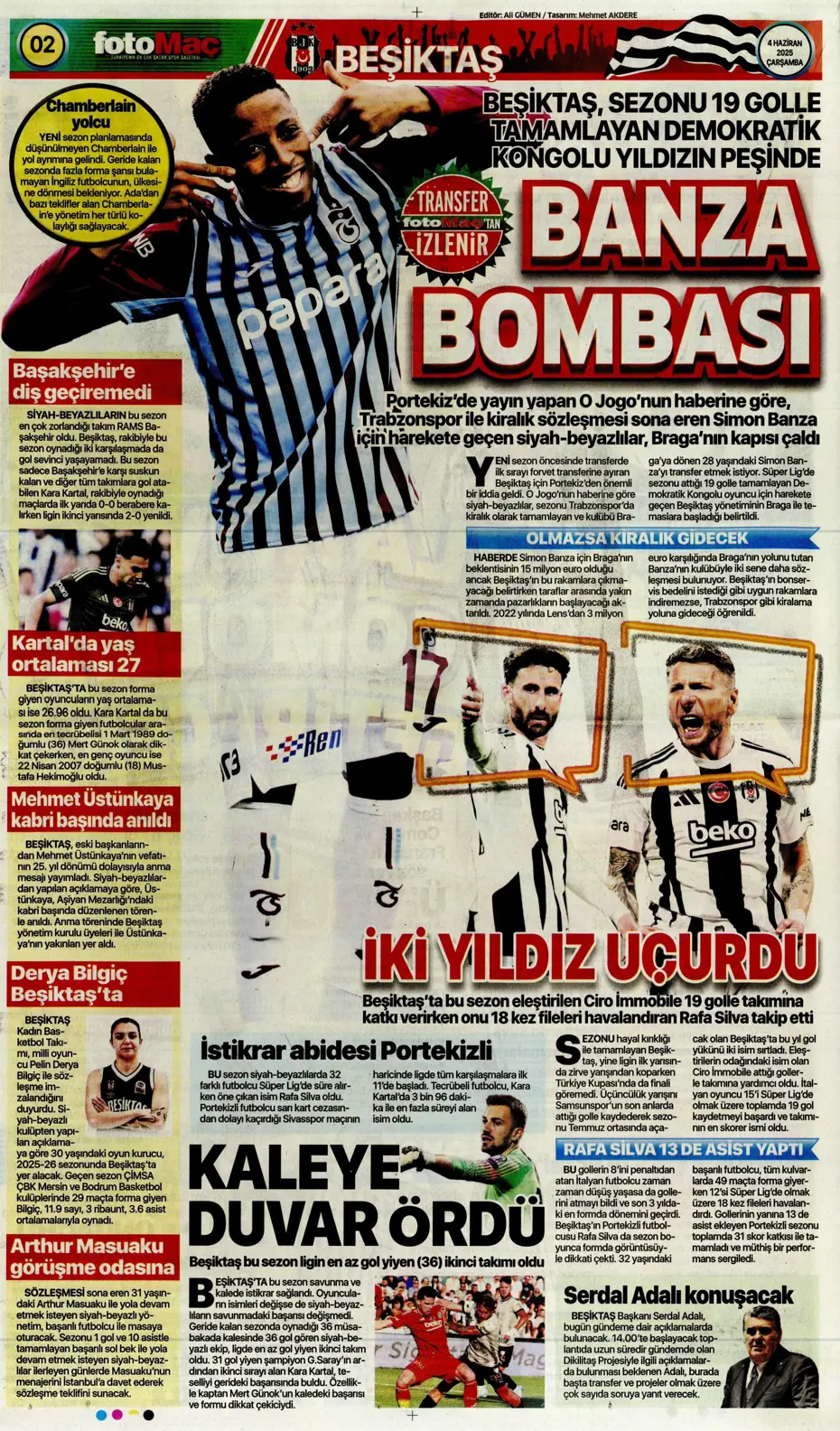 "Fener'den Vlahovic için çılgın teklif" | Sporun manşetleri - 16