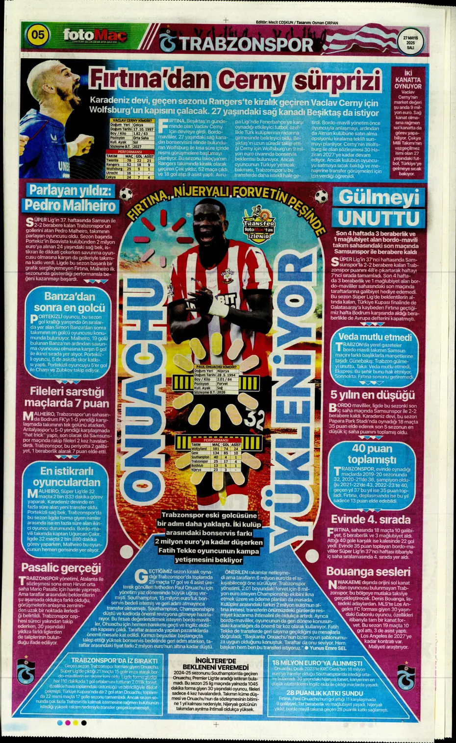 "Fenerbahçe'ye tarihi şok" | Sporun manşetleri - 12