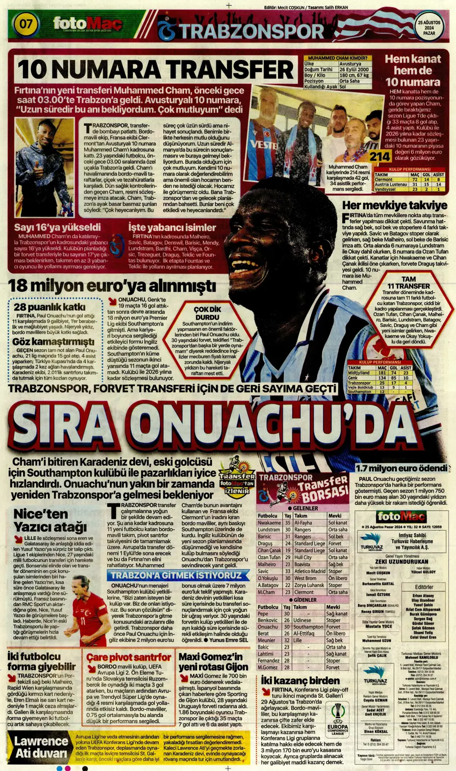"Fenerbahçe'den yıldız bombardımanı" | Sporun manşetleri - 14 "Fenerbahçe'den yıldız bombardımanı" | Sporun manşetleri - 14