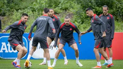 A Milli Takım, Hollanda maçı hazırlıklarını tamamladı